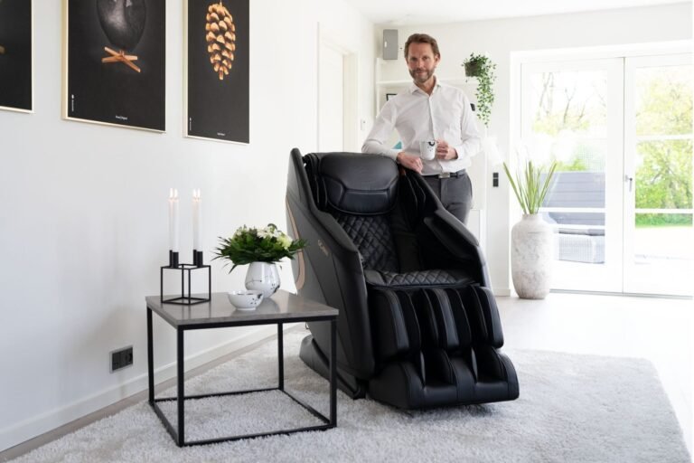 sillón de masaje MediRelaxa - Ogawa Cosmos X 3D - trabajo