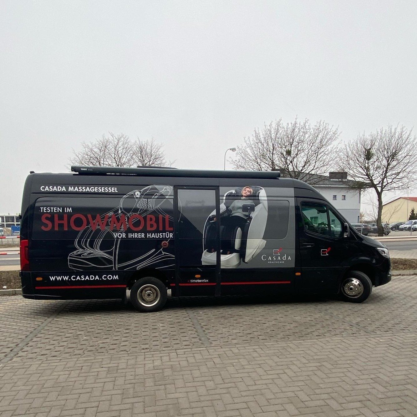 casada van on delivery massage chair