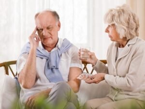 man waarvan Hoofdpijn gaat niet weg met pijnstillers