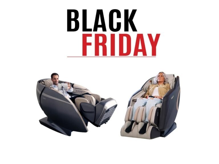 massagestoel black friday korting