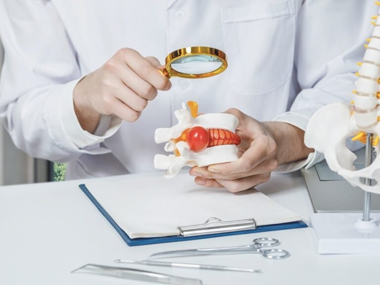 dokter die uitzoekt wat een hernia is