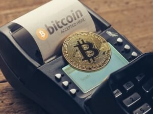 un terminal de paiement permettant de payer en bitcoins en belgique et aux pays-bas