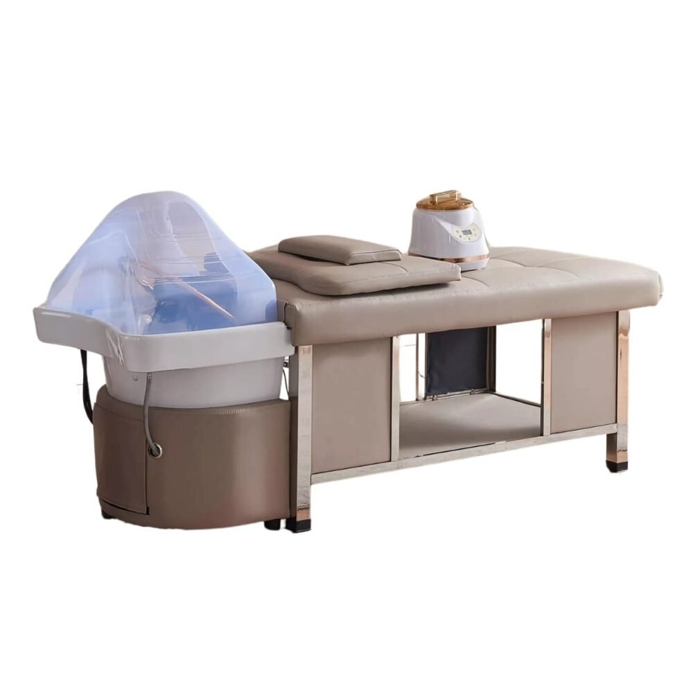 Letto giapponese head spa beige head spa