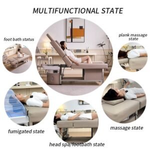 Headspa met Voetbad - Beige (80cm hoogte)