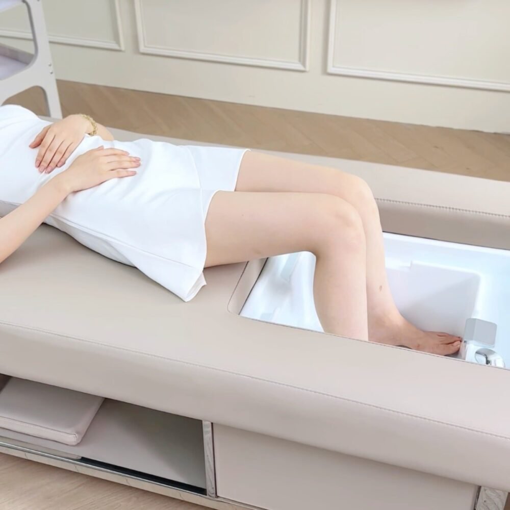 Headspa met Voetbad - Beige (80cm hoogte)