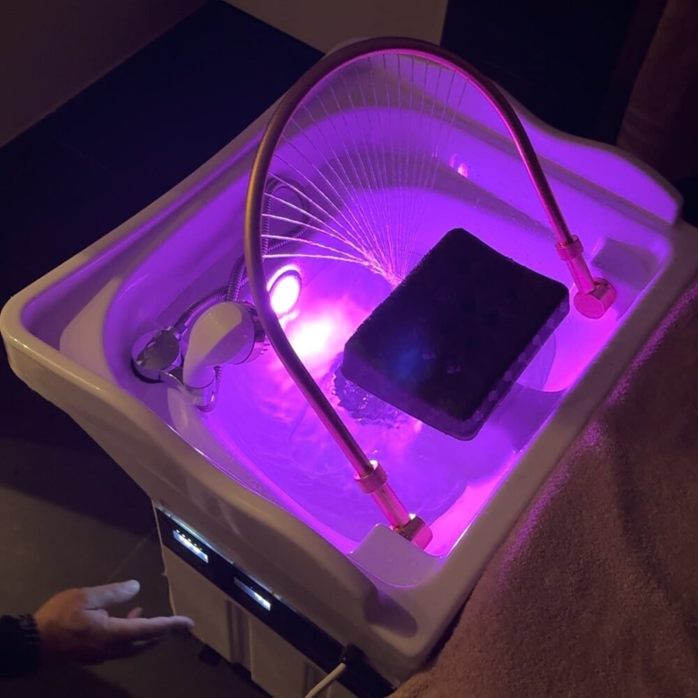 Mobiele Headspa (60L Watertank)