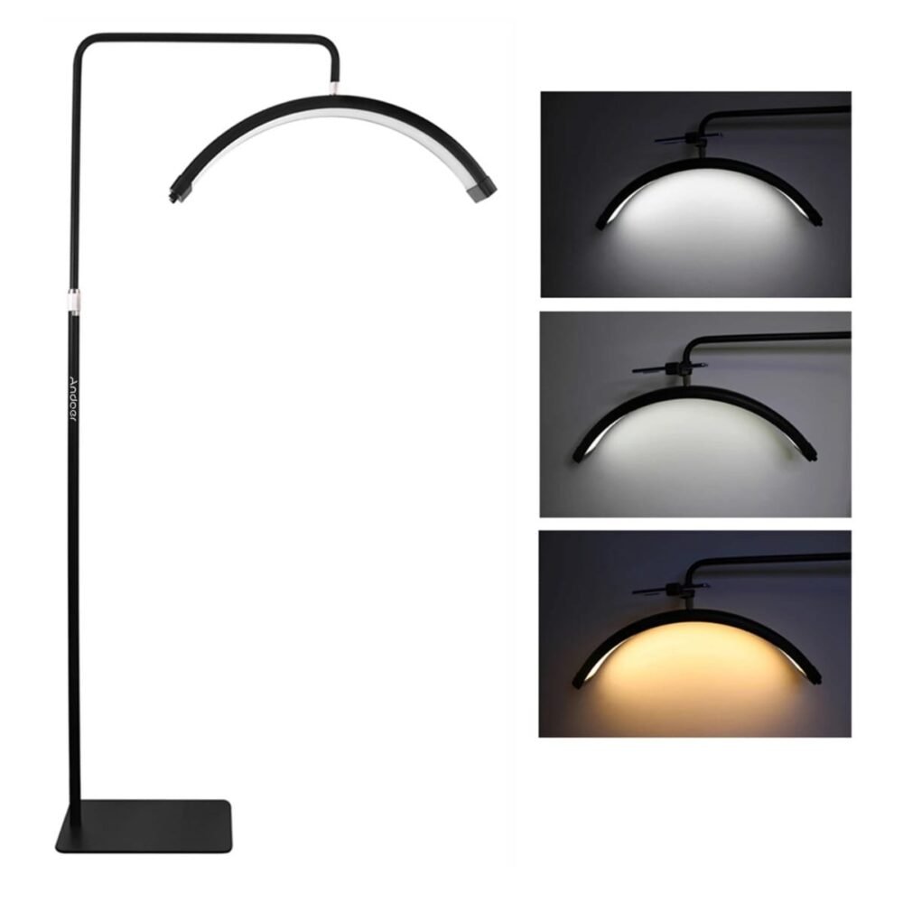 Moonlight LED Salon Lamp - Zwart