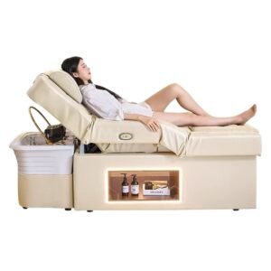 Headspa Voetbad Deluxe - Beige (80cm hoogte)